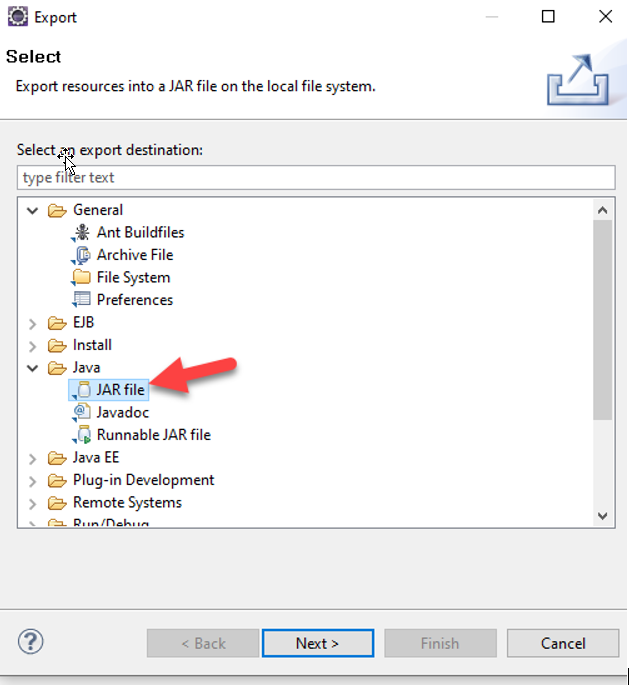Java Execution Action