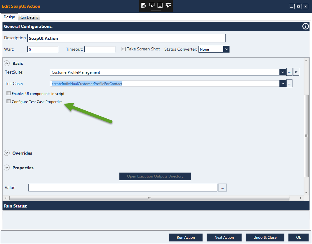 Web API Action- SoapUI Wrapper & Rest