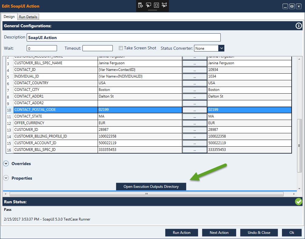 Web API Action- SoapUI Wrapper & Rest