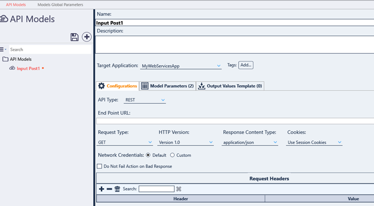 Application Models- API Models